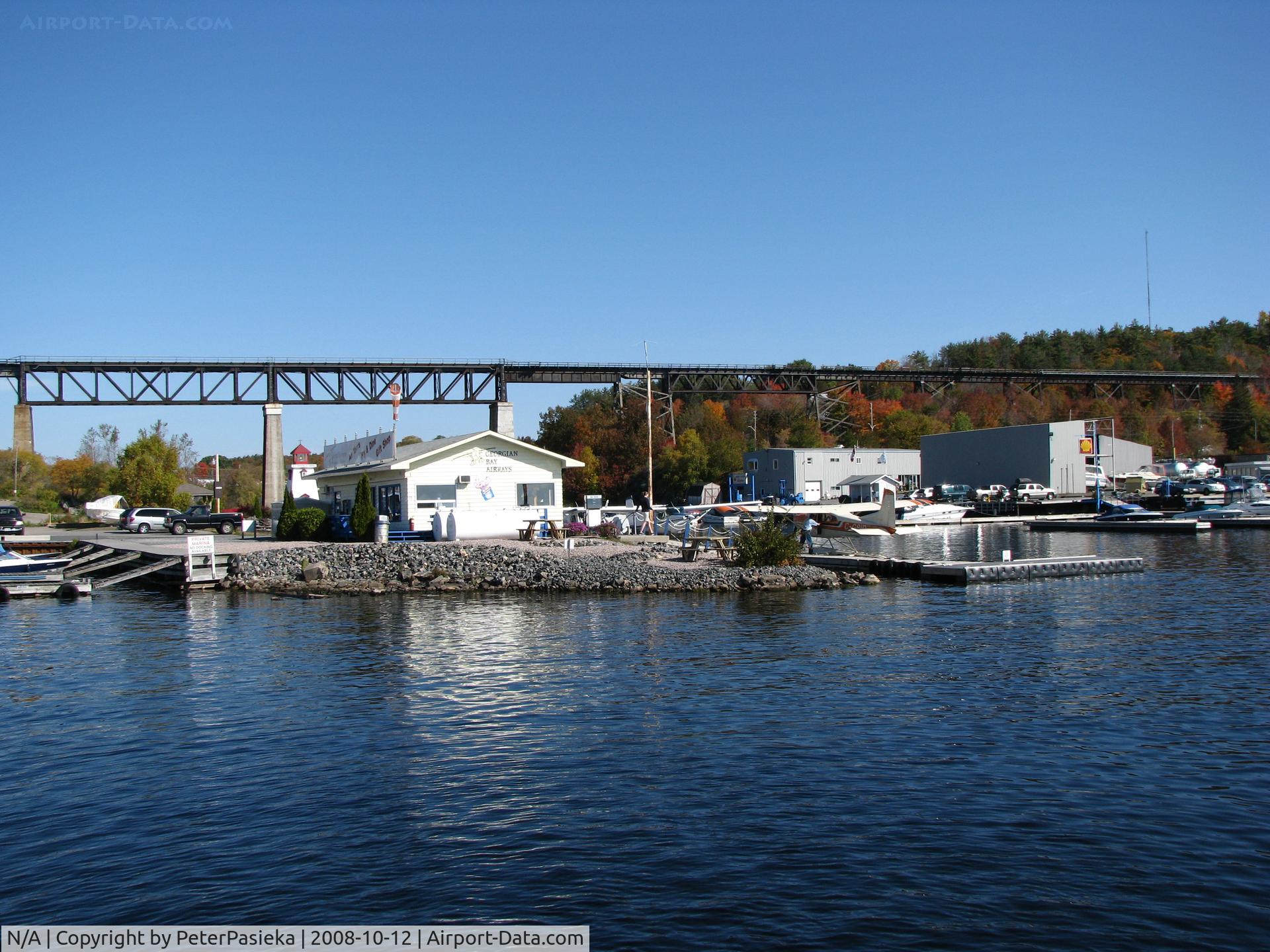 N/A Airport - Parry Sound Harbour - Georgian Bay Airways terminal building. Uniquely Canadian, this is a water airdrome only.