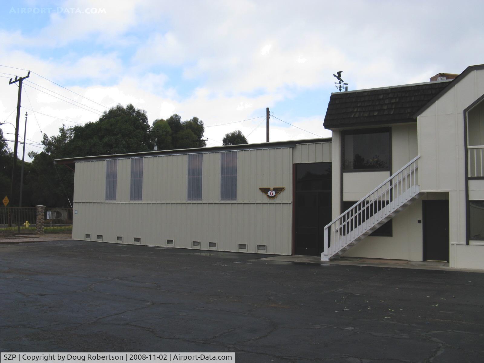 Santa Paula Airport (SZP) - New Hangar Home-Aviation Museum of Santa Paula