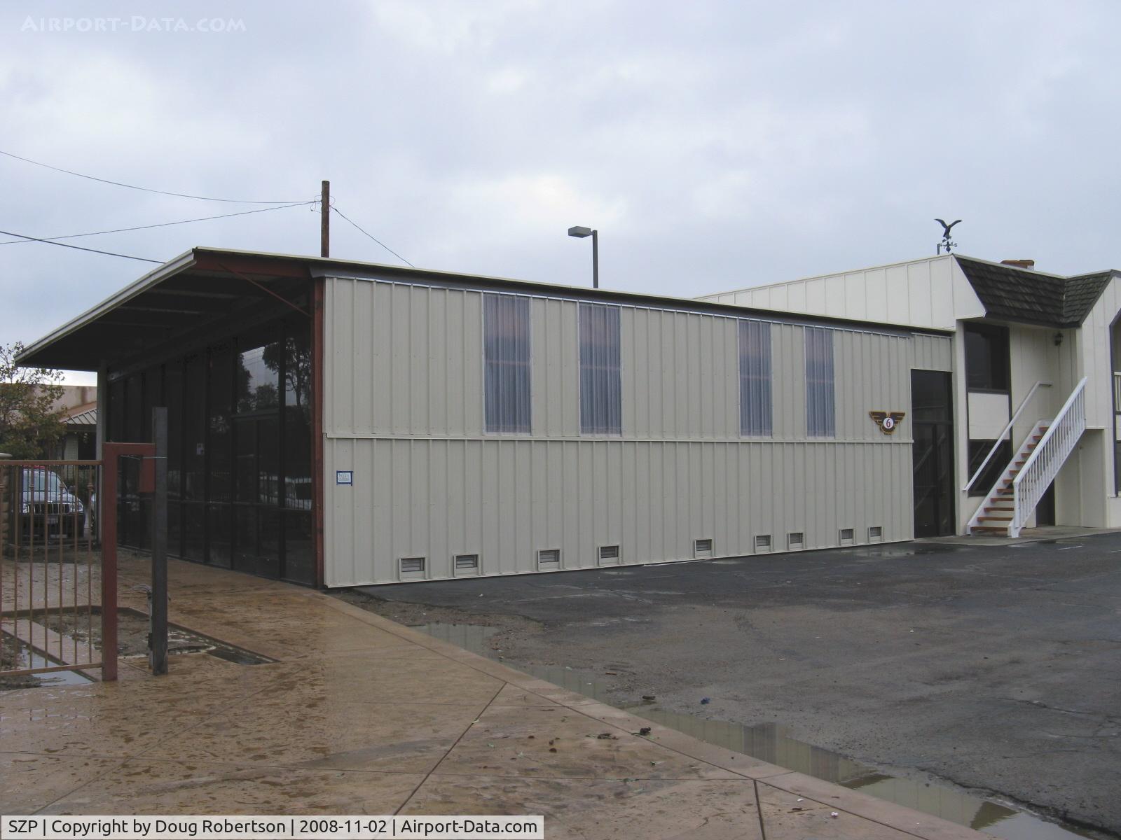 Santa Paula Airport (SZP) - New Hangar Home-Aviation Museum of Santa Paula