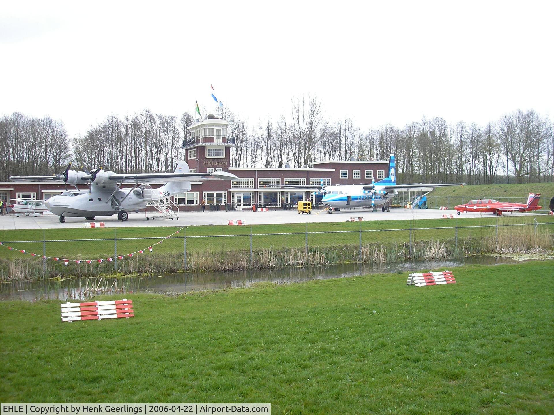 Lelystad Airport, Lelystad Netherlands (EHLE) - Platform of Aviodrome Aviation Museum