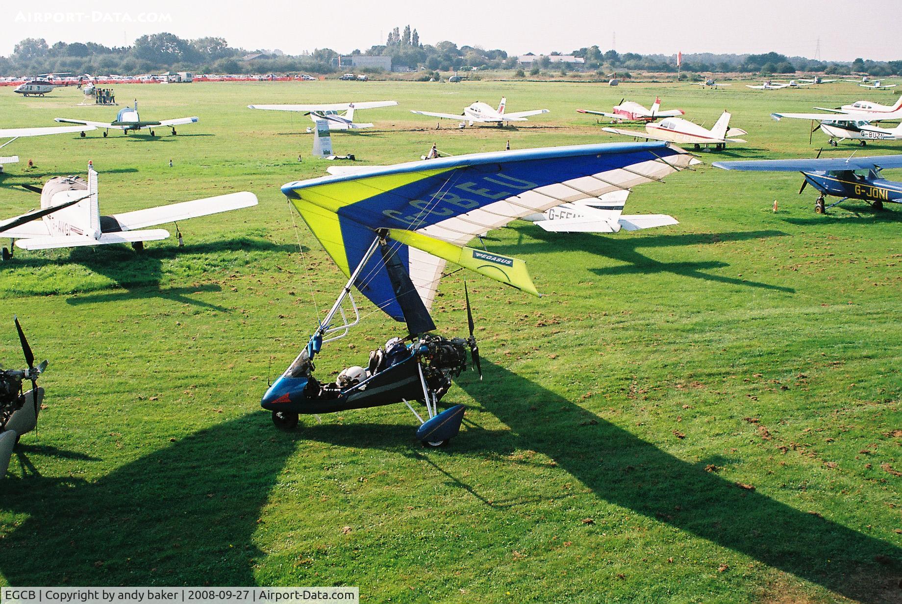 City Airport Manchester, Manchester, England United Kingdom (EGCB) - microlight parked outside openday+flyin