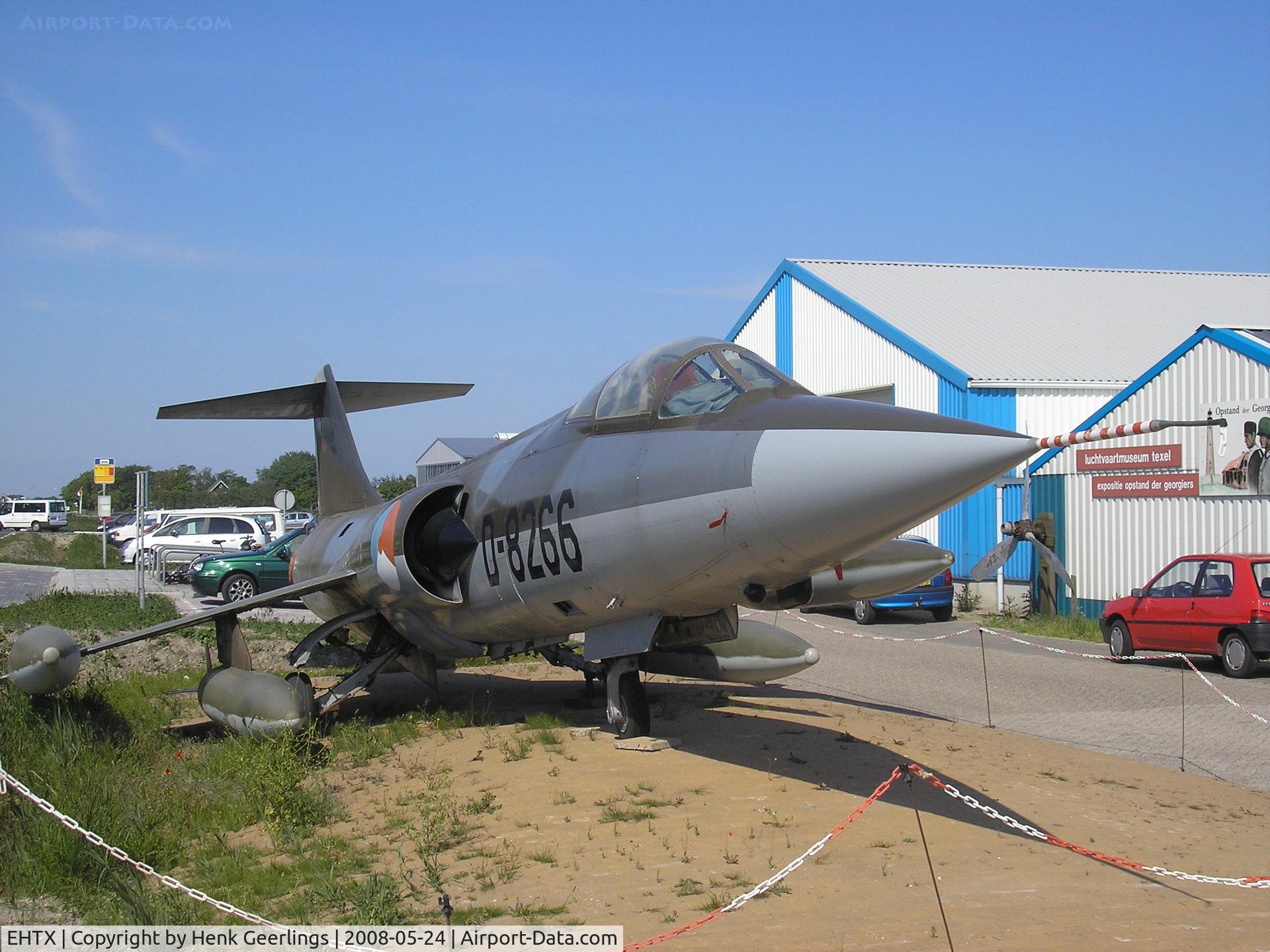 Texel International Airport, Texel Netherlands (EHTX) - Texel Airport , F-104 as Gate Guard