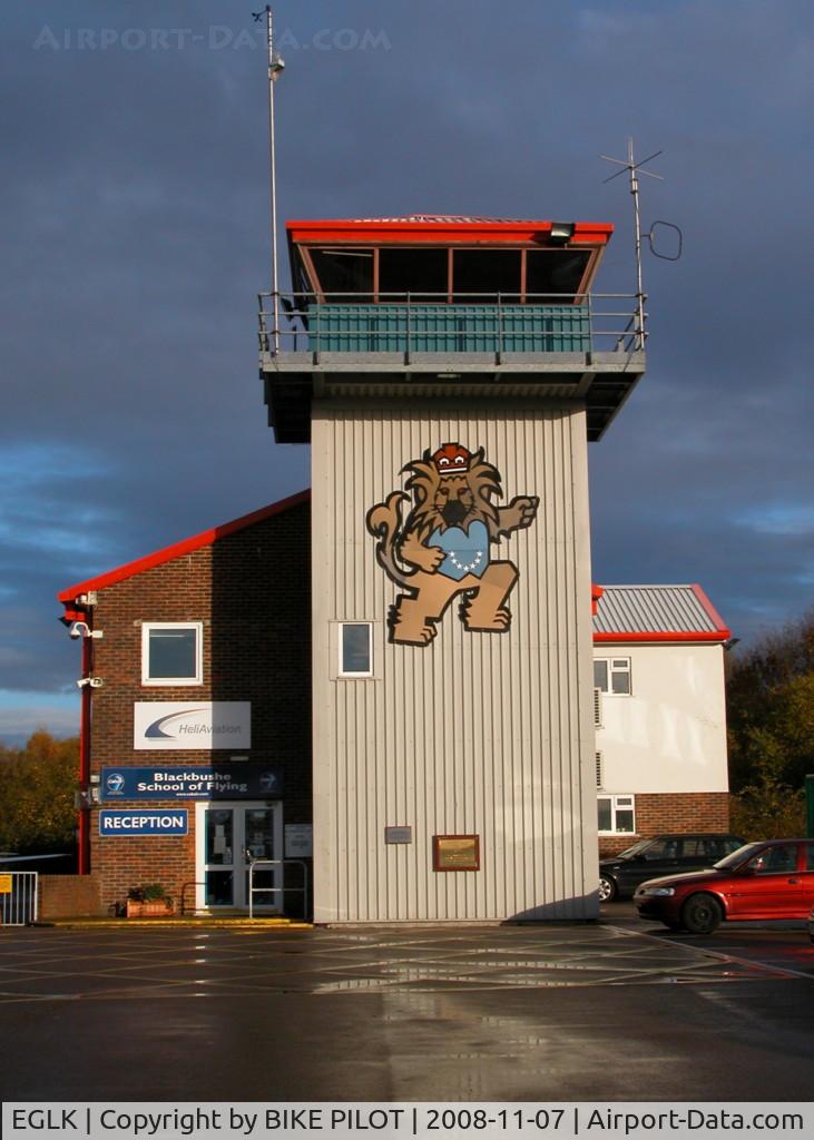 Blackbushe Airport, Camberley, England United Kingdom (EGLK) - BLACKBUSHE TOWER