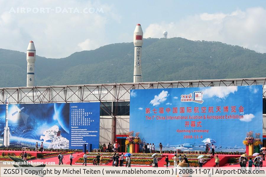 Zhuhai International Airport, Zhuhai, Guangdong China (ZGSD) - 7th China International Aviation &Aerospace Exhibition