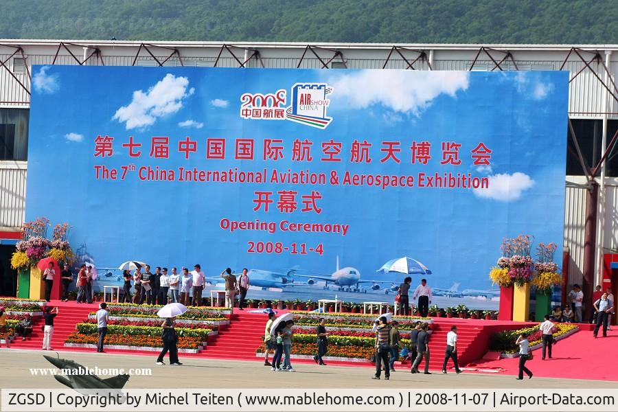 Zhuhai International Airport, Zhuhai, Guangdong China (ZGSD) - 7th China International Aviation &Aerospace Exhibition 