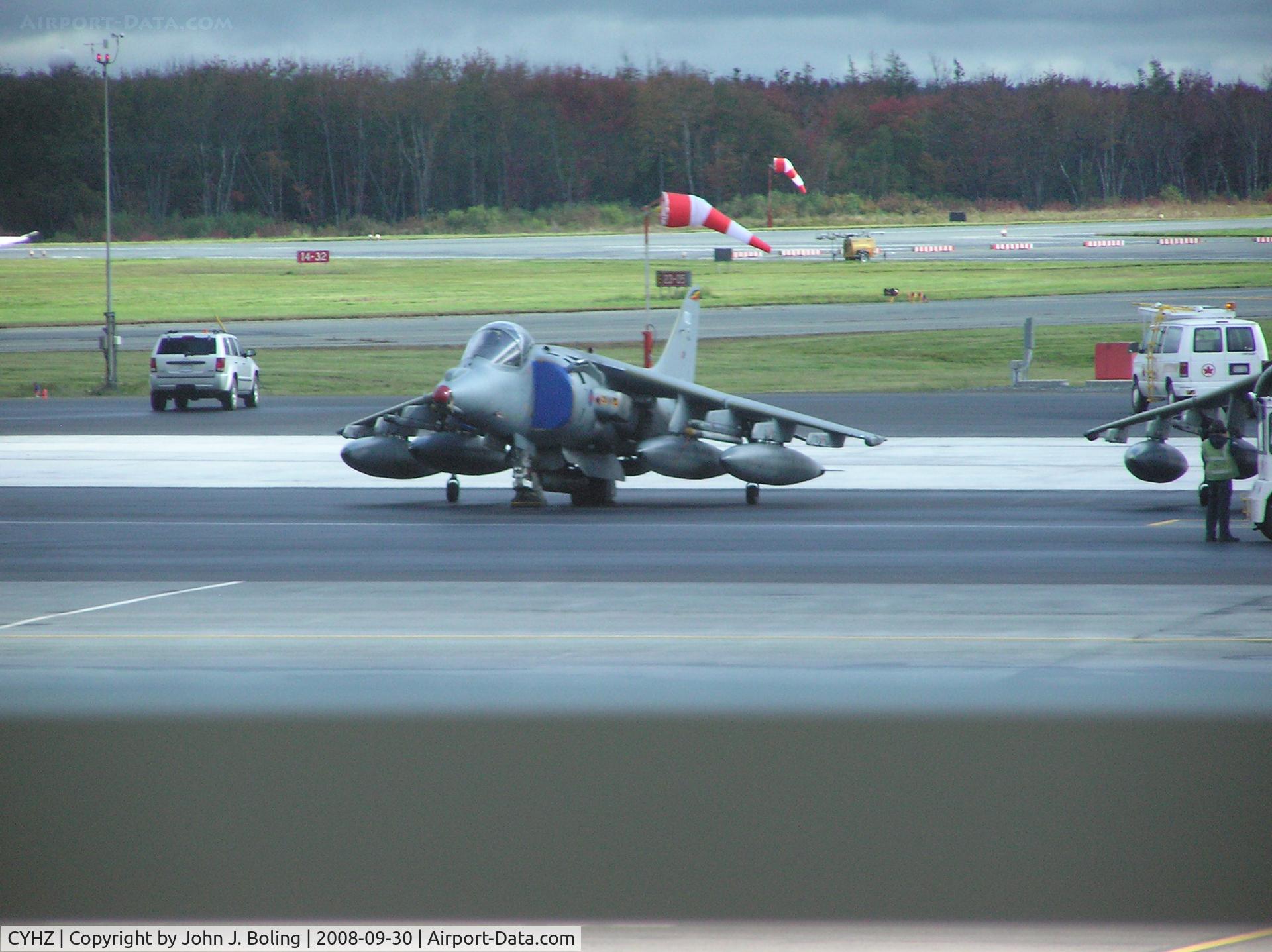 Halifax International Airport, Halifax Regional Municipality, Nova Scotia Canada (CYHZ) - AV-8 on ramp at Halifax