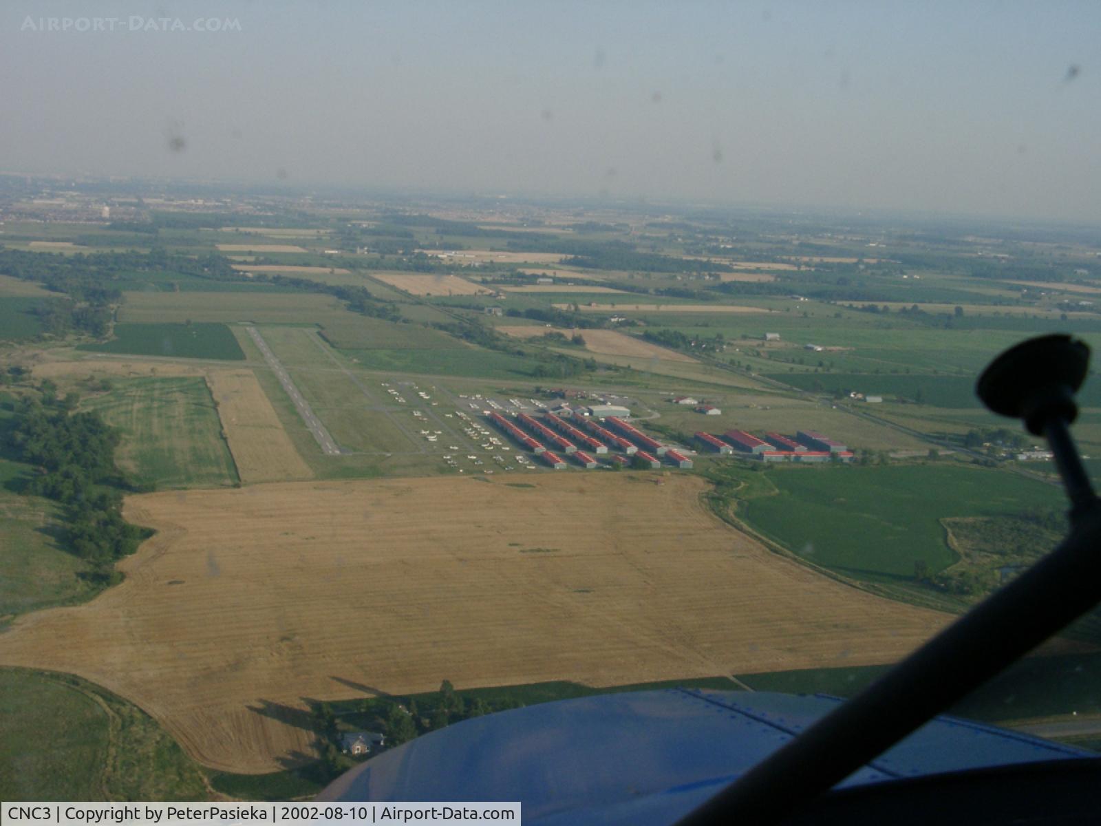 CNC3 Airport - Brampton Airport, Ontario Canada. Looking south