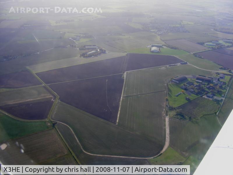 X3HE Airport - remains of RAF High Ercall, Shropshire, UK. viewed from 2000 feet and looking southwest