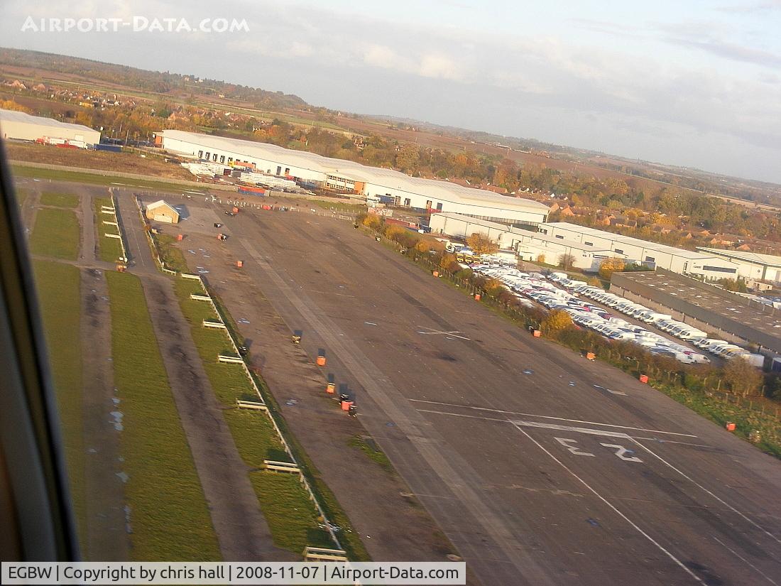 Wellesbourne Mountford Airfield Airport, Wellesbourne, England United Kingdom (EGBW) - Just after take-off from RW 18