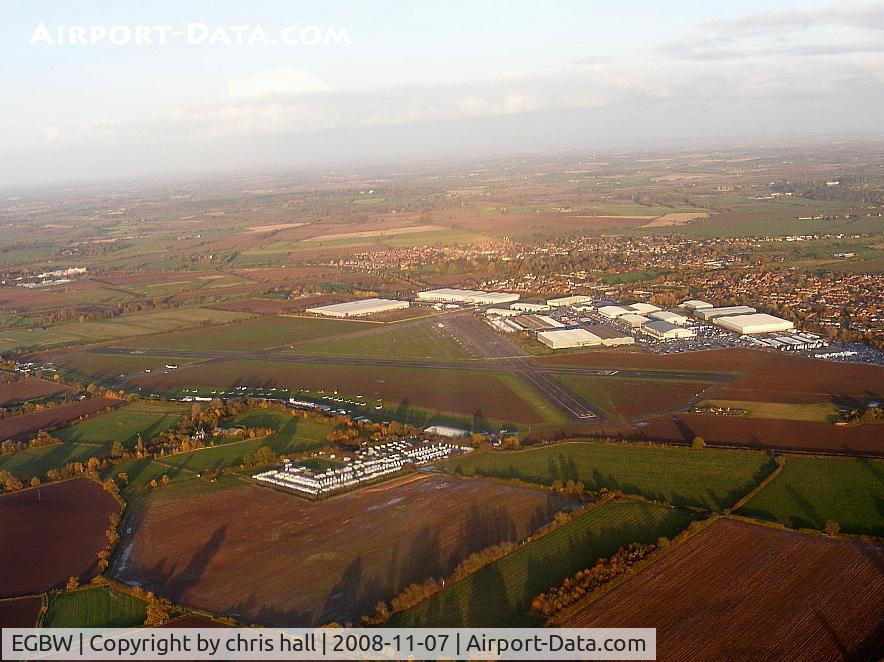 Wellesbourne Mountford Airfield Airport, Wellesbourne, England United Kingdom (EGBW) - heading NW away from Wellsbourne Mountford