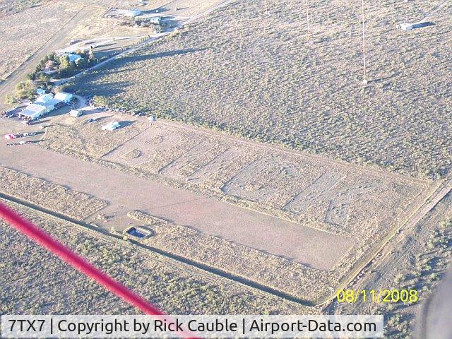 Ryan Aerodrome Airport (7TX7) - Nort End of Runway N/S