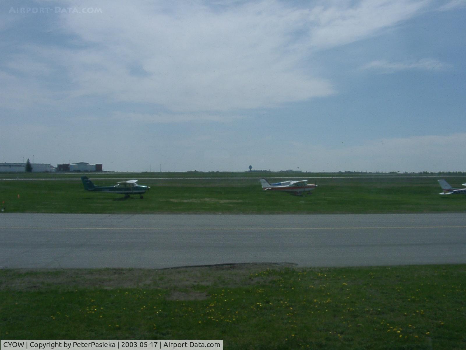 Ottawa Macdonald-Cartier International Airport (Macdonald-Cartier International Airport), Ottawa, Ontario Canada (CYOW) - Ottawa / MacDonald-Cartiew Intl Airport, Ottawa Flying Club FBO end.