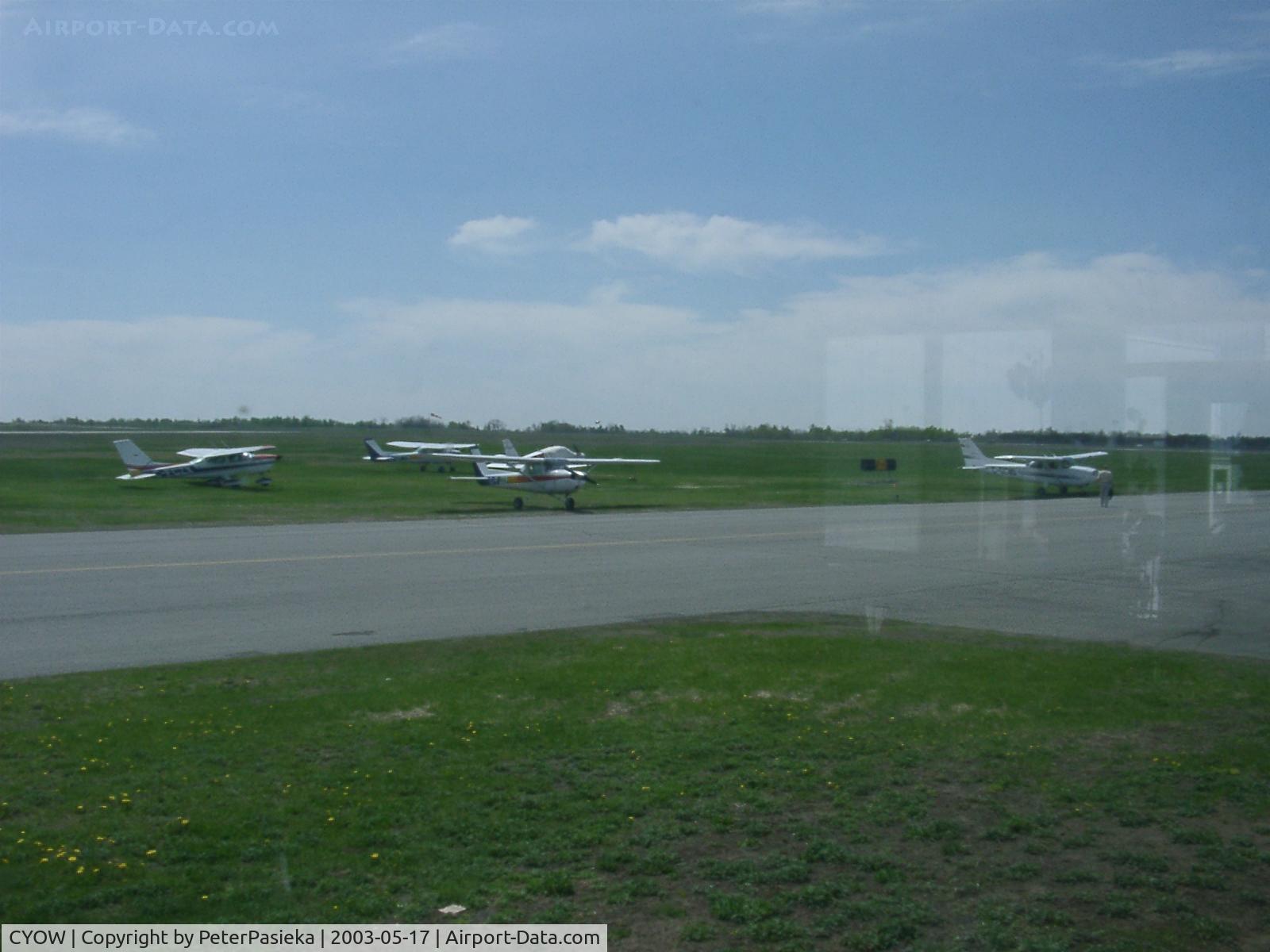 Ottawa Macdonald-Cartier International Airport (Macdonald-Cartier International Airport), Ottawa, Ontario Canada (CYOW) - Ottawa / MacDonald-Cartiew Intl Airport, Ottawa Flying Club FBO end.