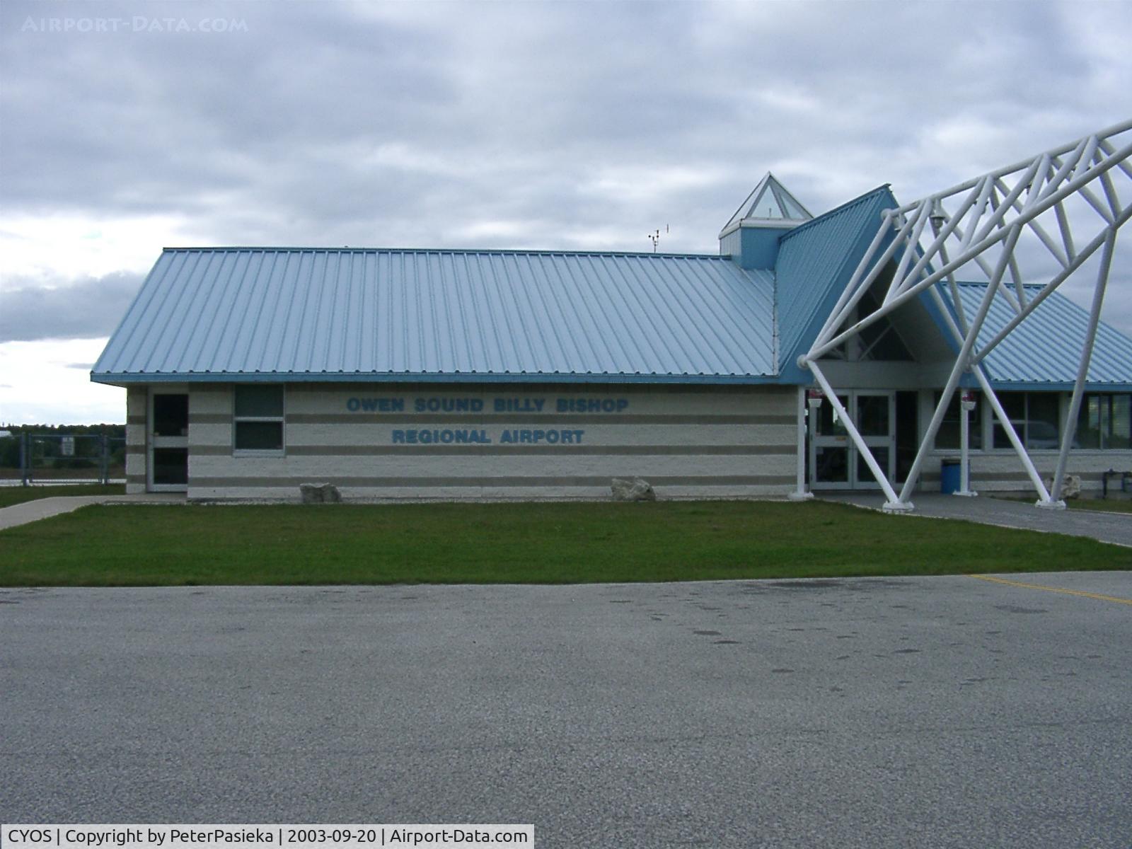 Owen Sound/Billy Bishop Regional Airport (Billy Bishop Regional Airport), Owen Sound, Ontario Canada (CYOS) - Owen Sound / Billy Bishop Regional Airport, Ontario Canada