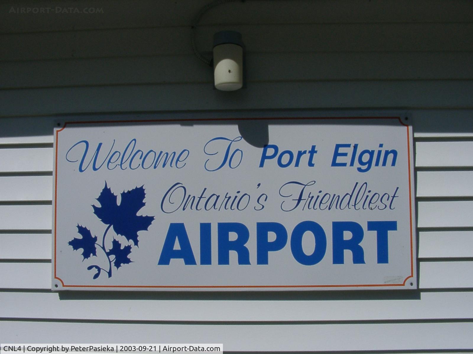 CNL4 Airport - Port Elgin, Ontario Canada