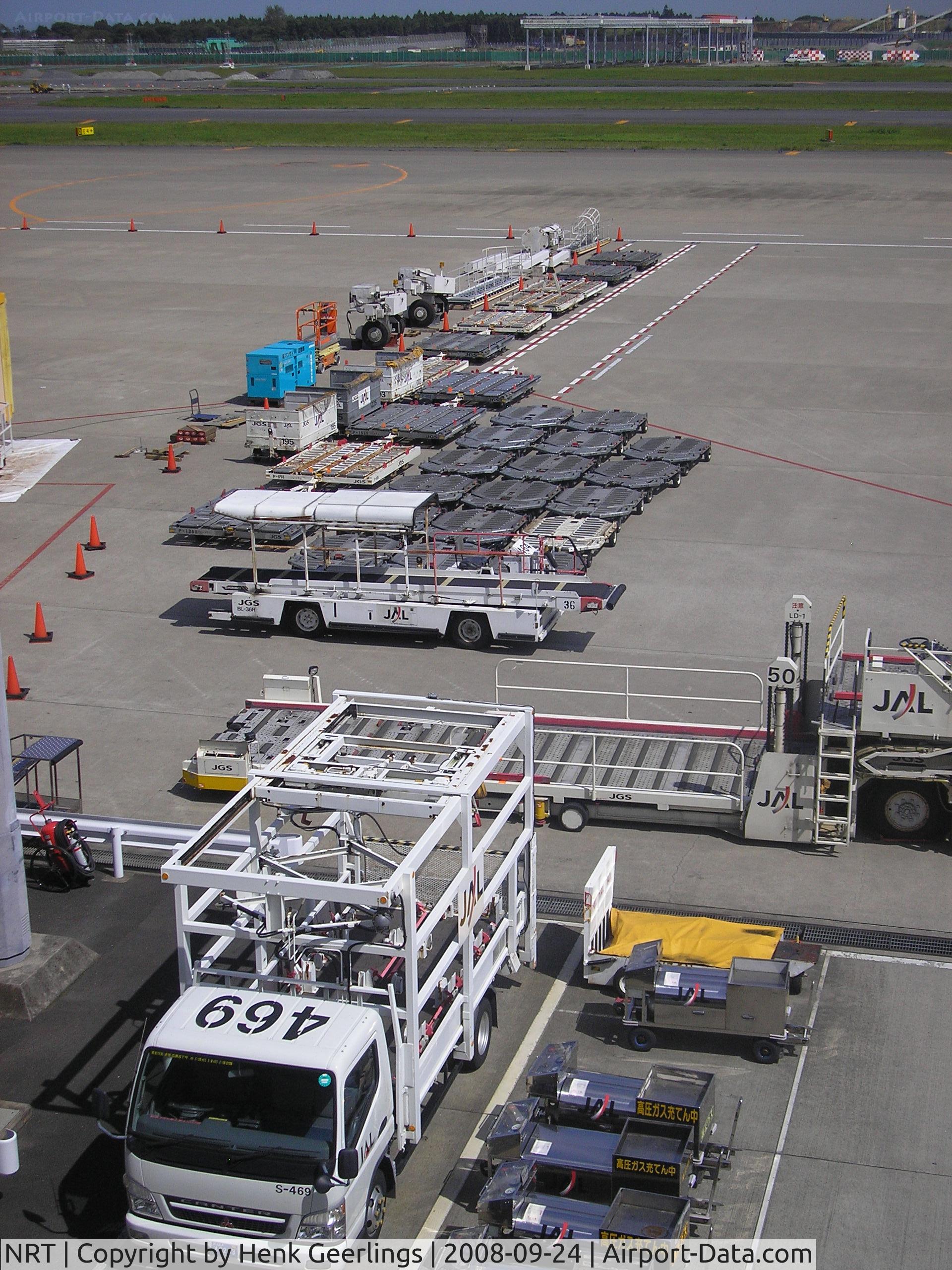 Narita International Airport (New Tokyo), Narita, Chiba Japan (NRT) - Ground equipment  Tokyo - Narita Airport