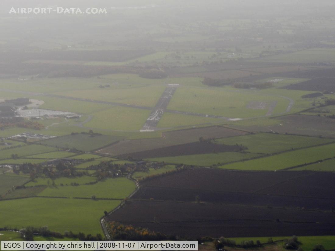 RAF Shawbury Airport, Shawbury, England United Kingdom (EGOS) - RAF Shawbury from 2000 ft