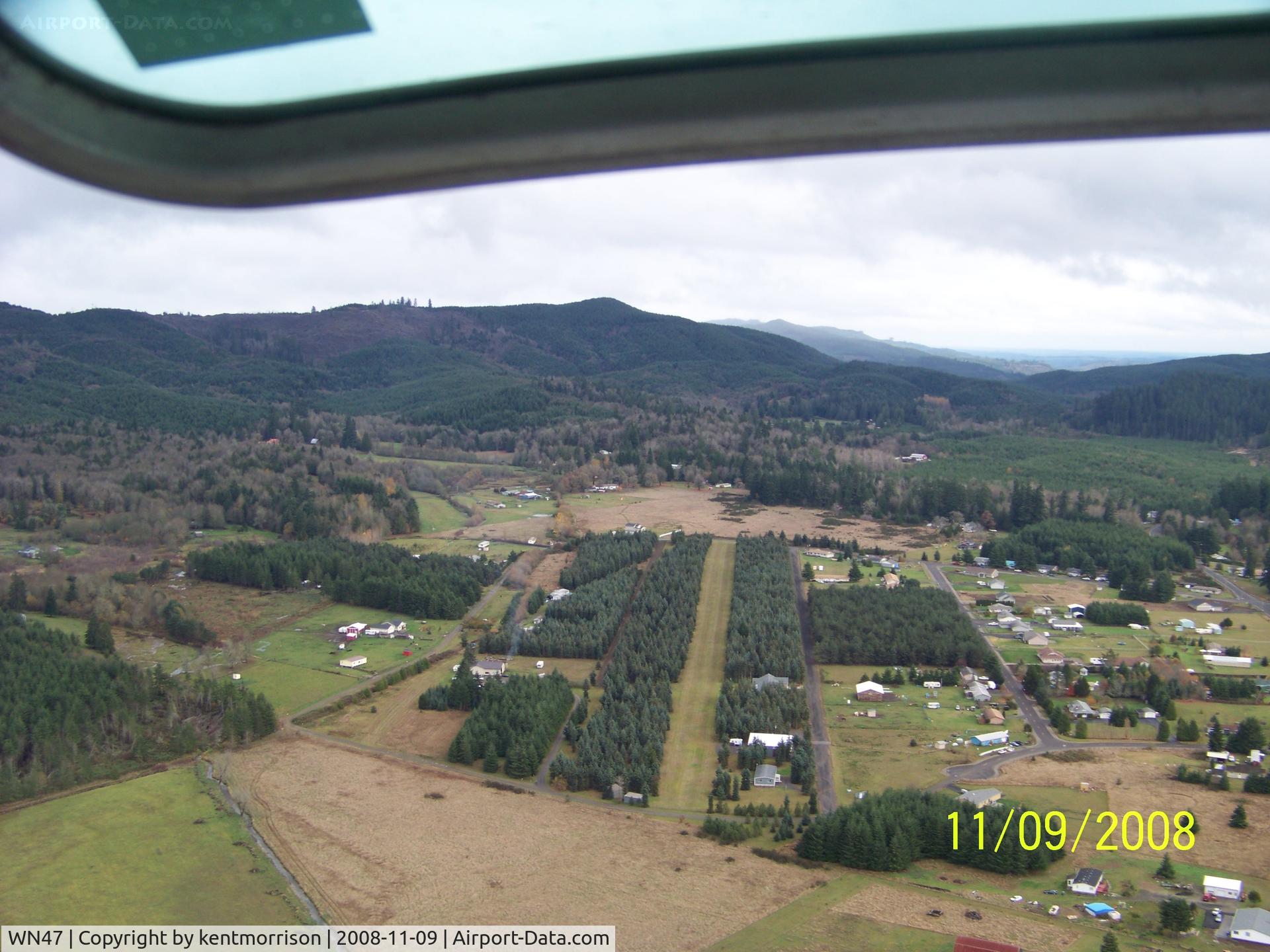 Bear Valley Skyranch Airport (WN47) - Looking at Runway