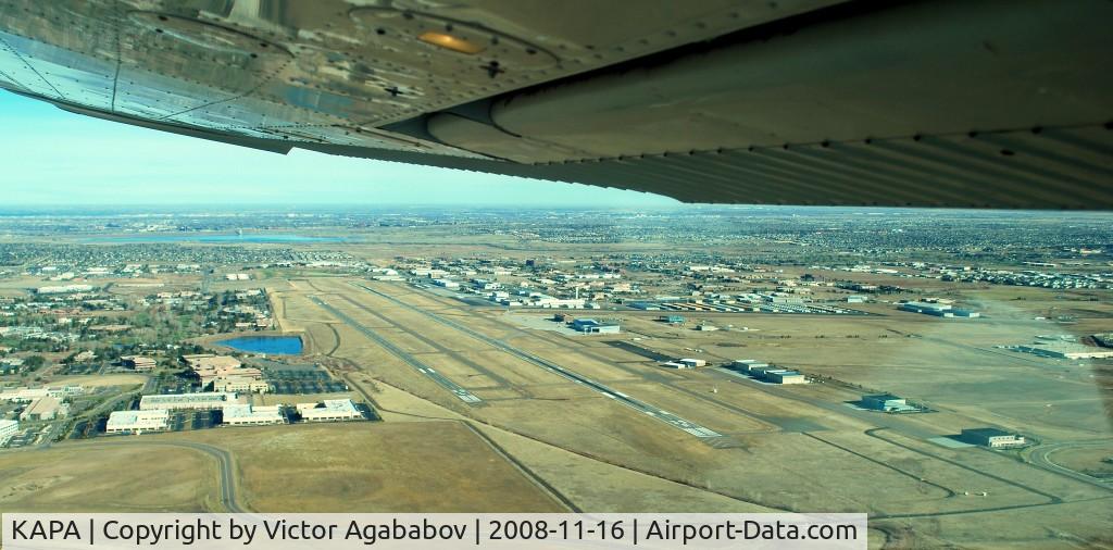 Centennial Airport (APA) - After takeoff 17L