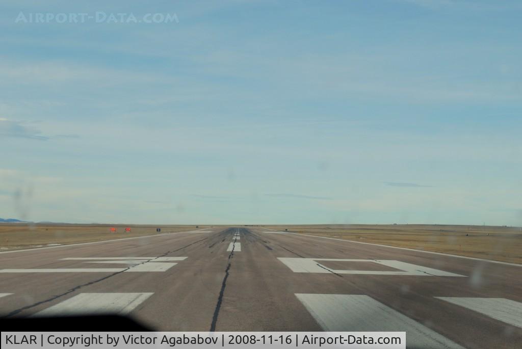 Laramie Regional Airport (LAR) - Taking off at Laramie