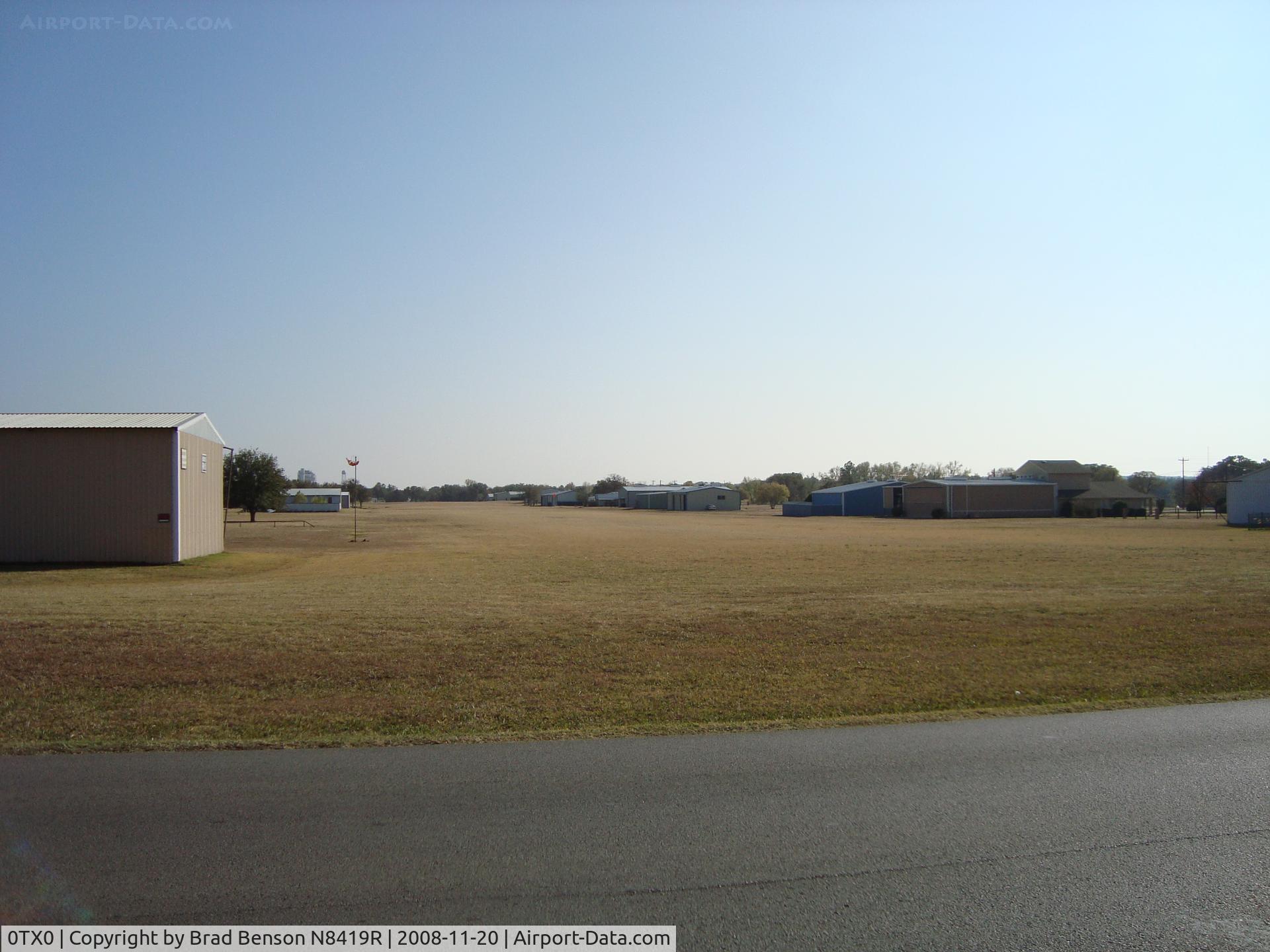 Nassau Bay Airport (0TX0) - Nassau Bay Airfield from Northeast