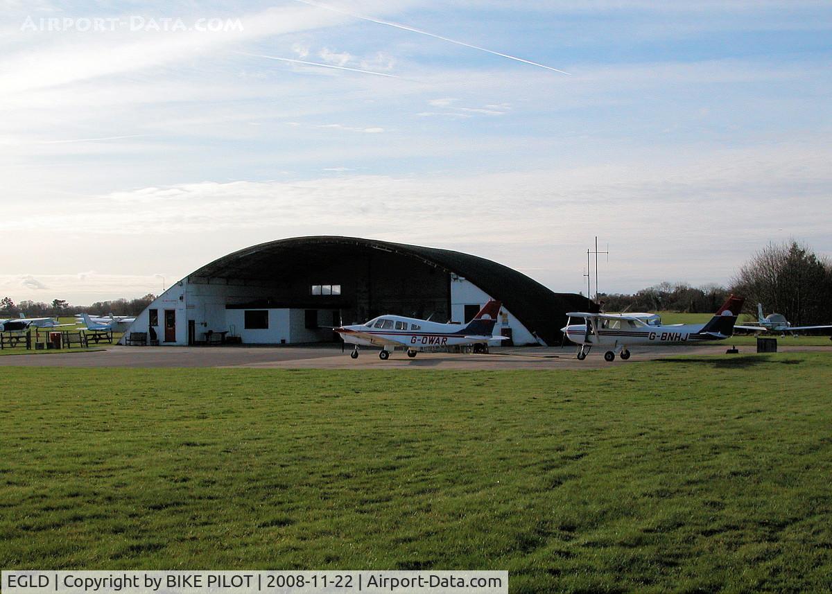 Denham Aerodrome Airport, Gerrards Cross, England United Kingdom (EGLD) - THE PILOT CENTRE HANGER NORTH SIDE OF AIRFIELD