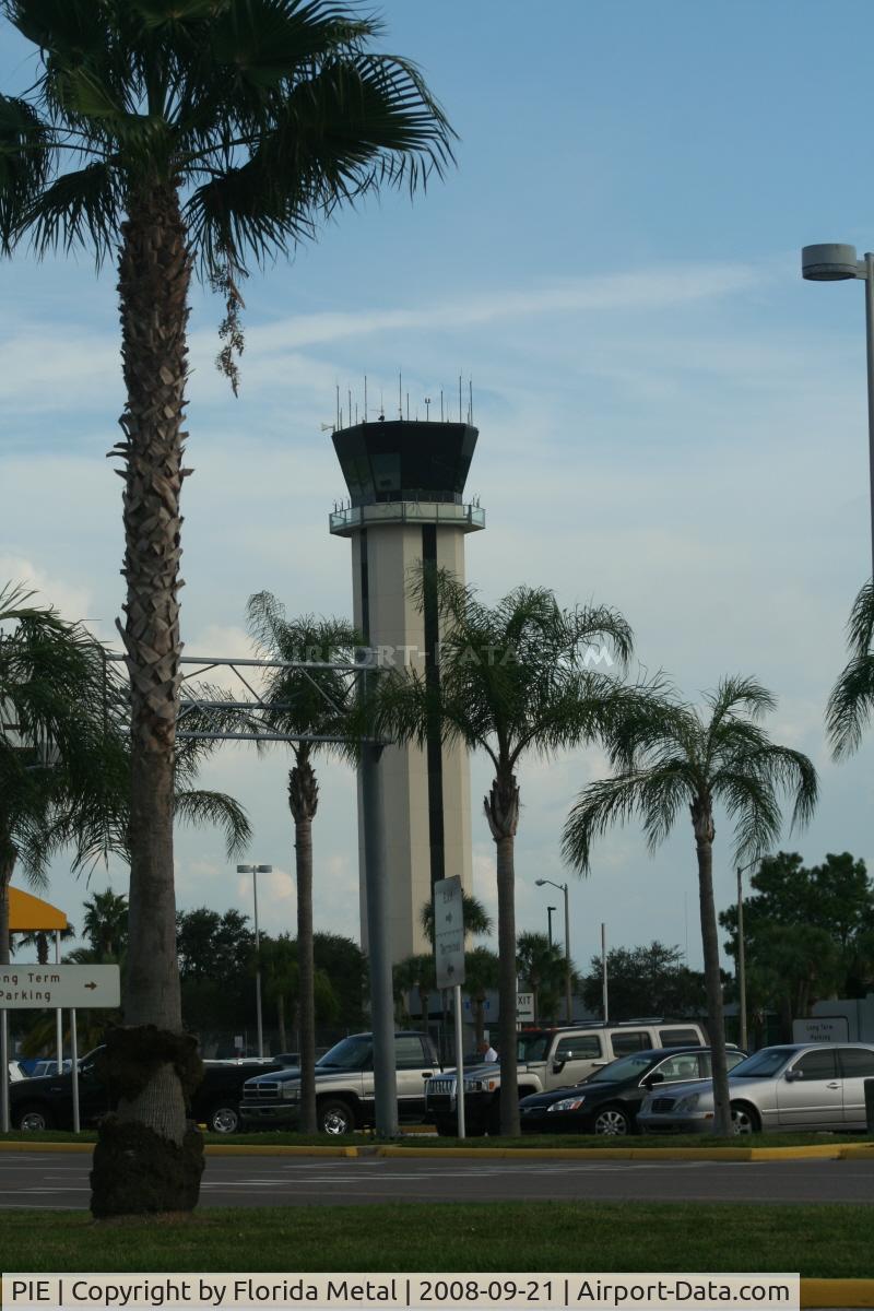 St Petersburg-clearwater International Airport (PIE) - Control tower at St. Petersburg Airport