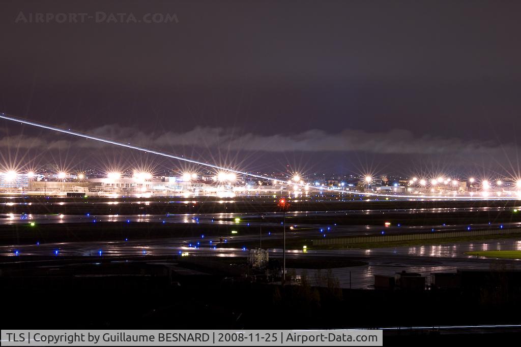 Toulouse Airport, Blagnac Airport France (TLS) - Europe Airpost 733 taking-off in the middle of the night. Things have changed since the 30's... 