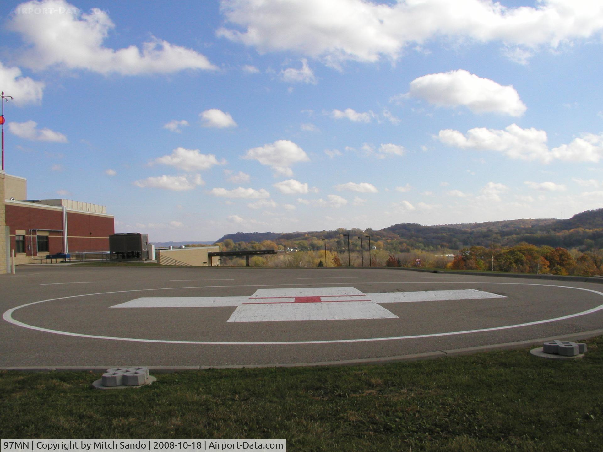 Fairview Red Wing Medical Center Heliport (97MN) - Fairview-Red Wing Medical Center in Red Wing, MN.