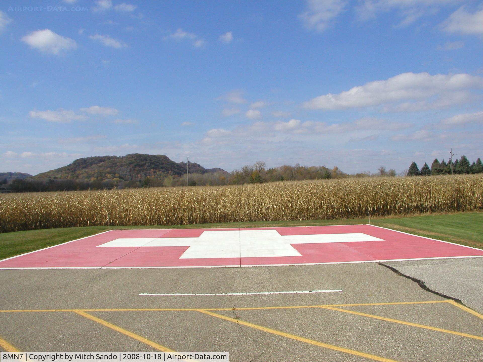 St Elizabeth Hospital Heliport (8MN7) - St. Elizabeth's Medical Center in Wabasha, MN.