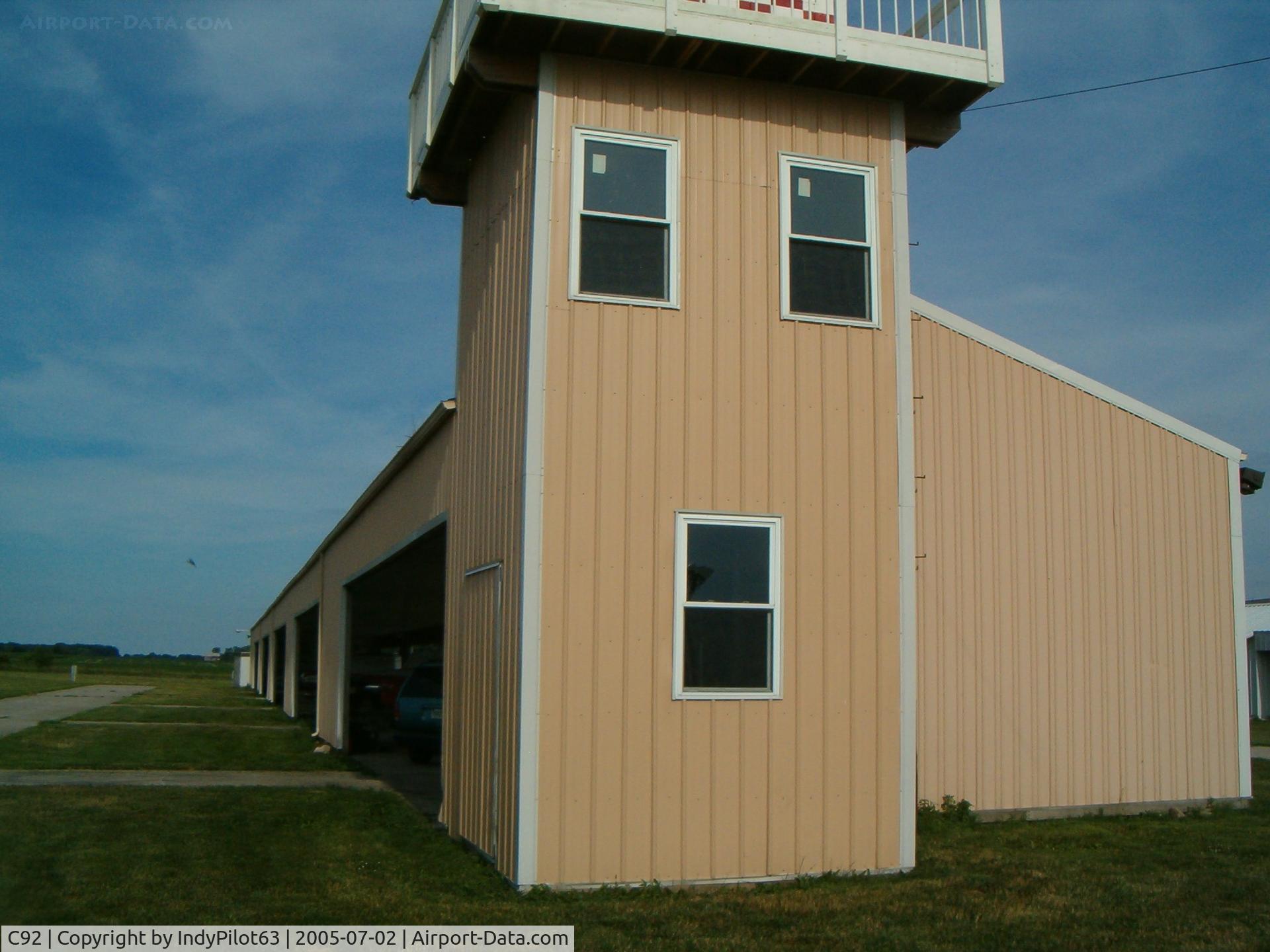 Mentone Airport (C92) - Hangar