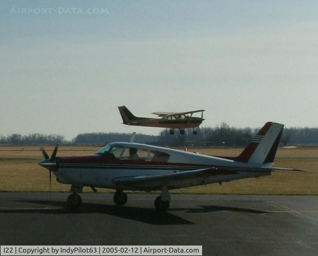 Randolph County Airport (I22) - ...a lucky shot...