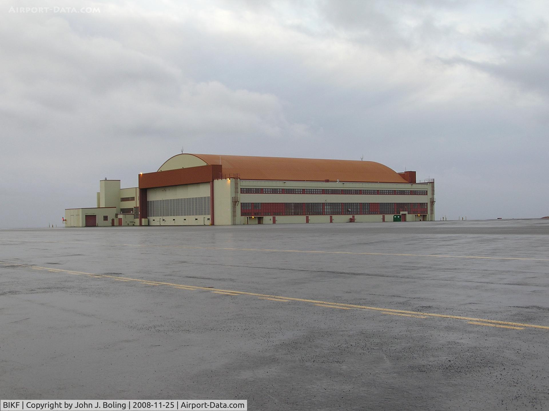 Keflavík International Airport (Flugstöð Leifs Eiríkssonar), Keflavík Iceland (BIKF) - Former US Navy hangar refurbished.Now FBO
