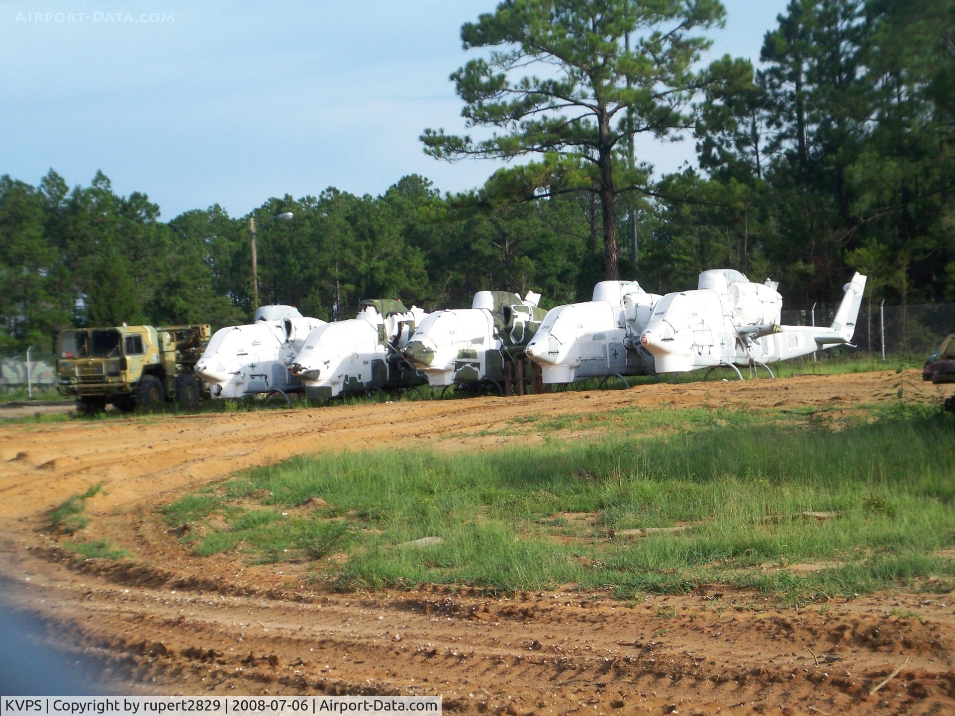 Eglin Afb Airport (VPS) - Cobras waiting to be Targets on the Eglin Range