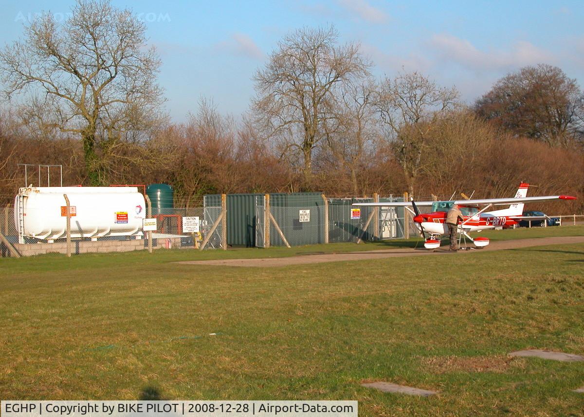 Popham Airfield Airport, Popham, England United Kingdom (EGHP) - RE-FUELLING POINT