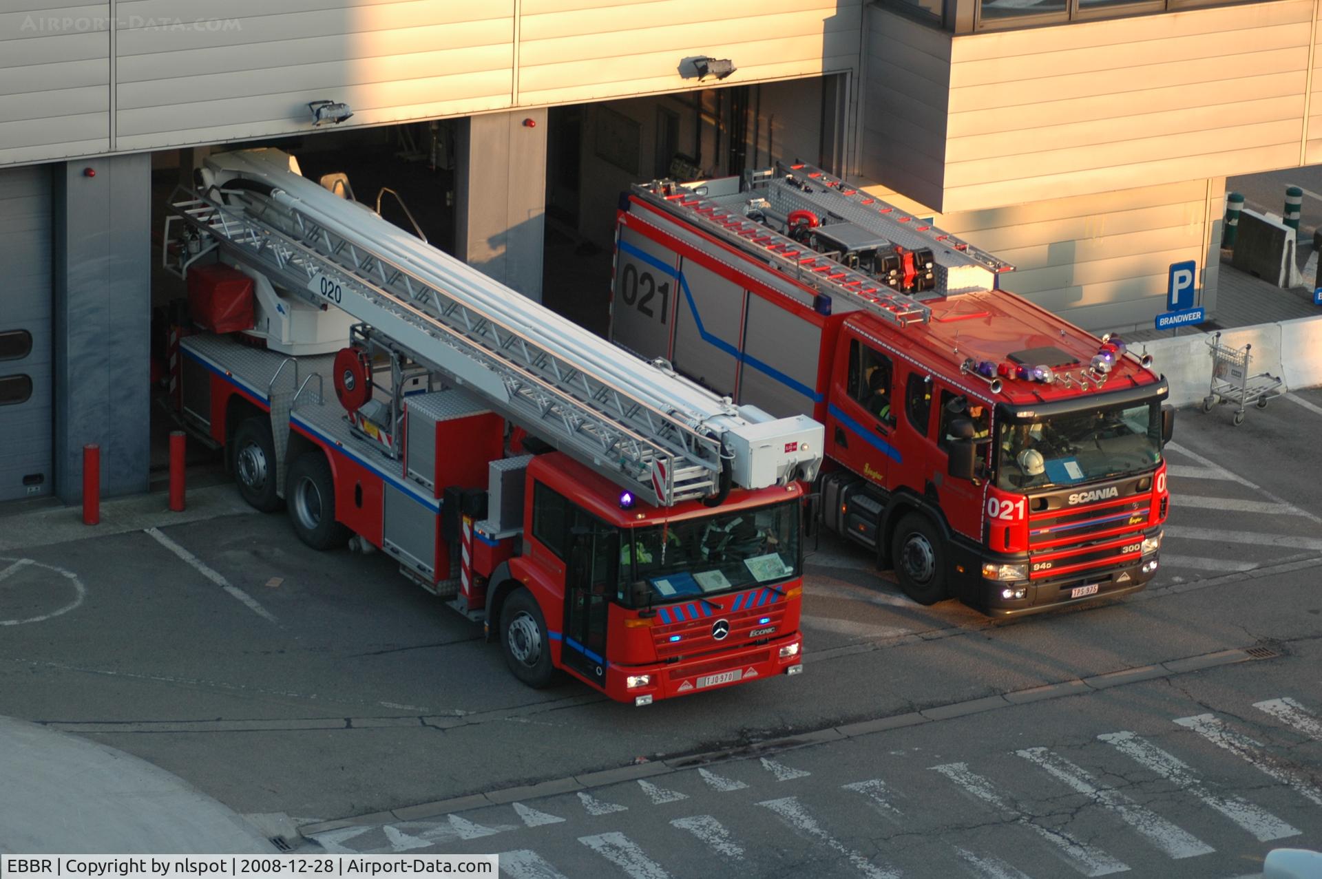 Brussels Airport, Brussels / Zaventem   Belgium (EBBR) - Fire department of Brussels Airport