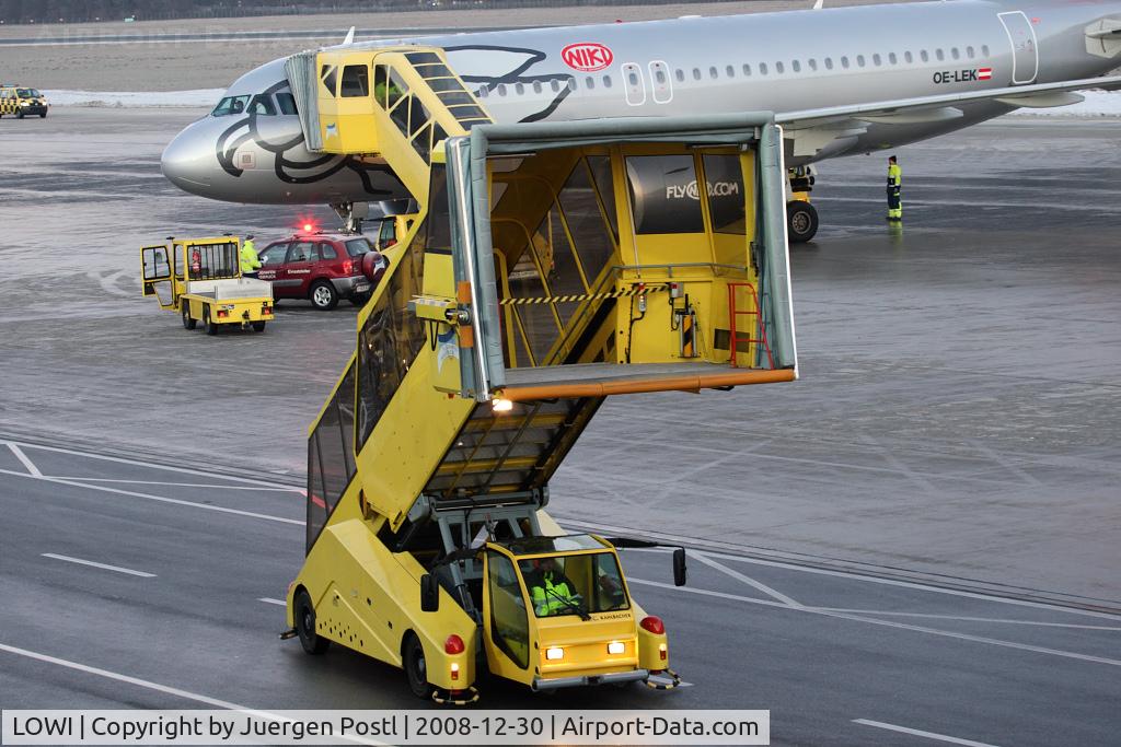 Innsbruck Airport, Innsbruck Austria (LOWI) - Flughafen Fahrzeug / airport car Innsbruck