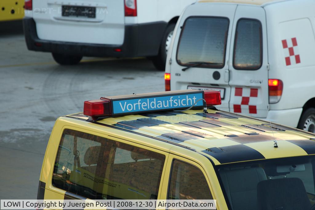 Innsbruck Airport, Innsbruck Austria (LOWI) - Flughafen Fahrzeug / airport car Innsbruck