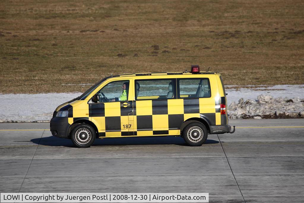 Innsbruck Airport, Innsbruck Austria (LOWI) - Flughafen Fahrzeug / airport car Innsbruck