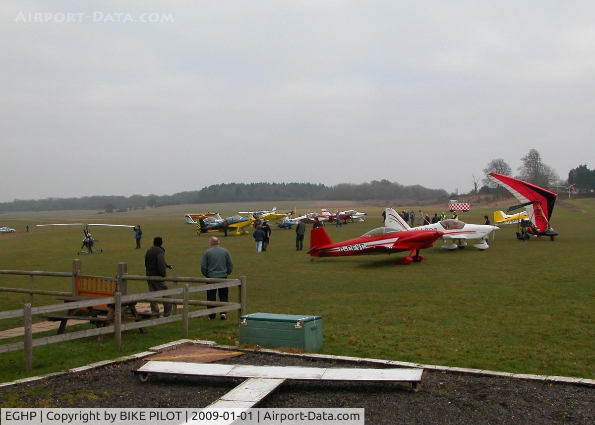 Popham Airfield Airport, Popham, England United Kingdom (EGHP) - NEW YEARS DAY FLY-IN THANKS TO THE PILOTS AND GROUND STAFF FOR MAKING THIS A GREAT DAY IN THE FREEZING WEATHER
