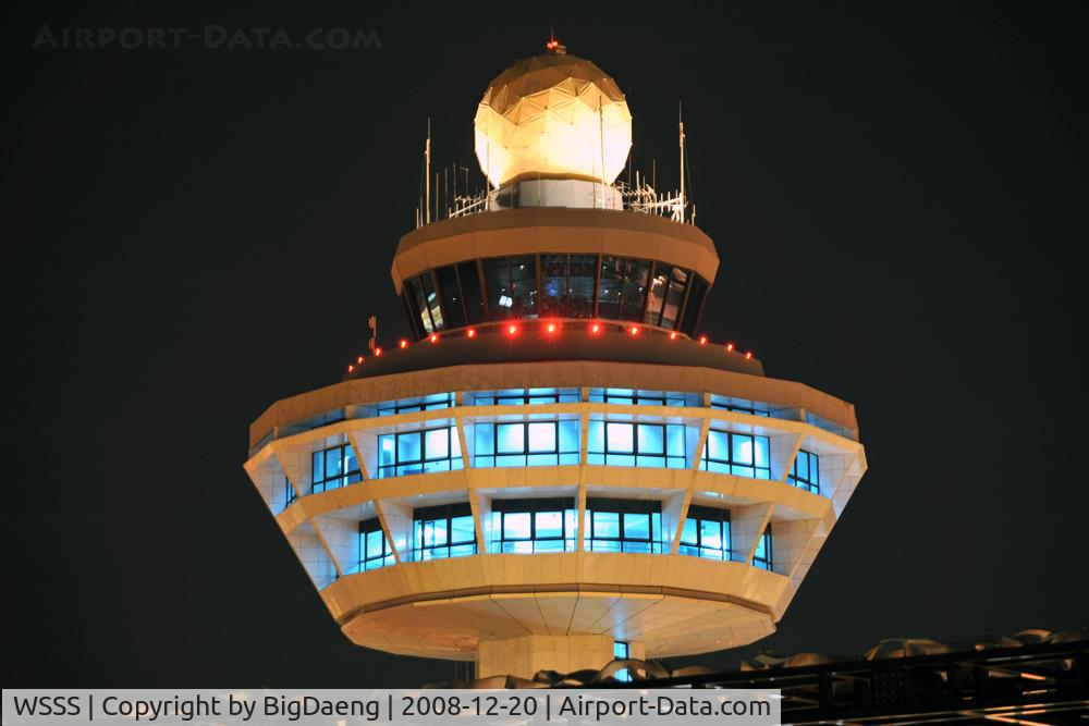 Singapore Changi Airport, Changi Singapore (WSSS) - Tower view from Crown Plaza hotel