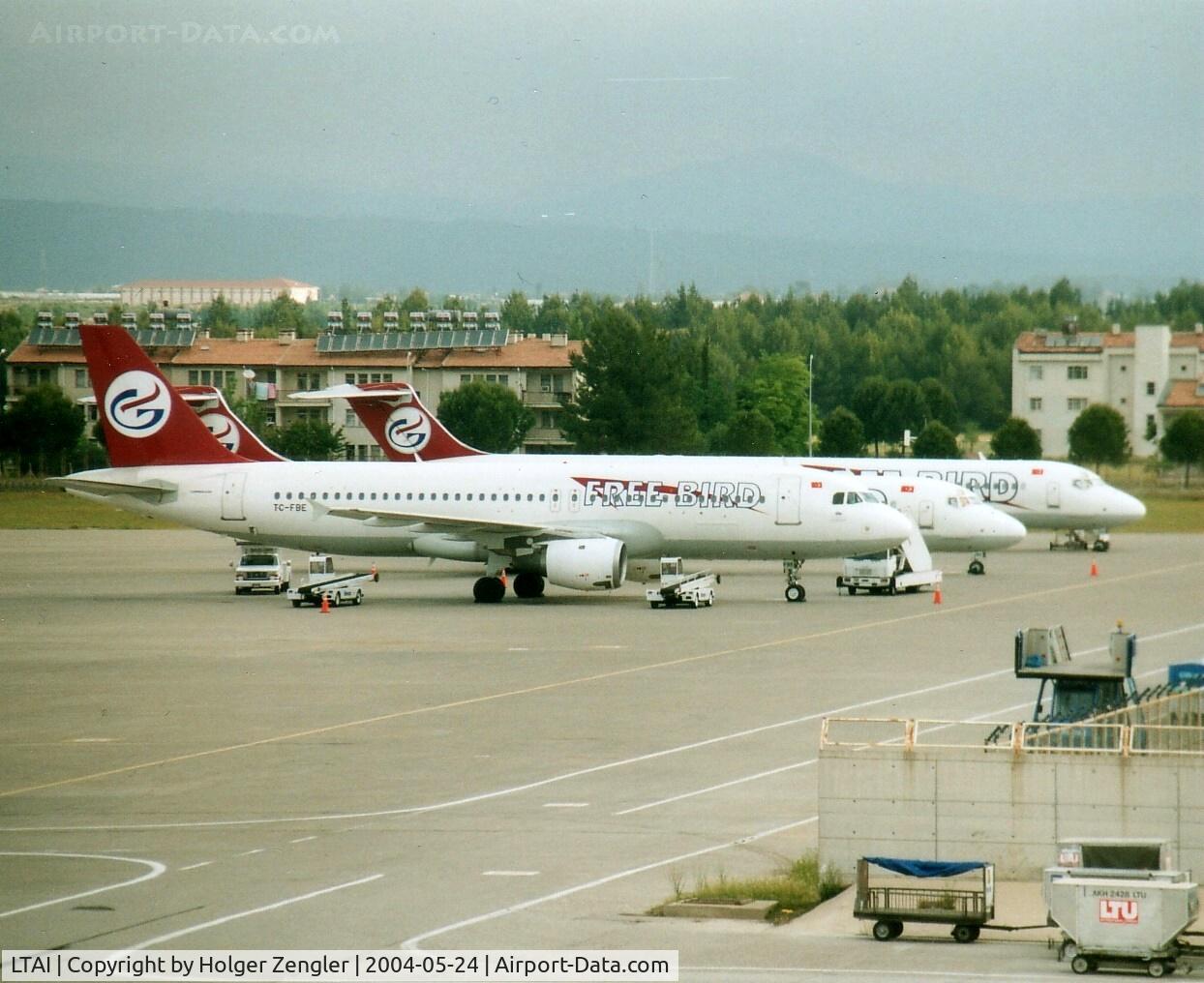 Antalya Airport, Antalya Turkey (LTAI) - Triple Free Bird