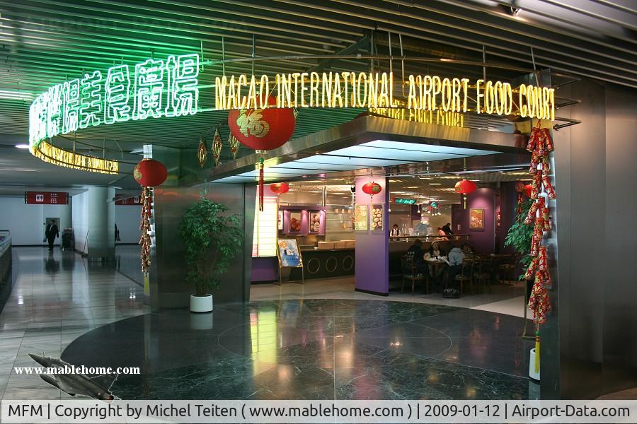 Macau International Airport, Taipa Island (Ilha da Taipa) Macau (MFM) - Airport food court