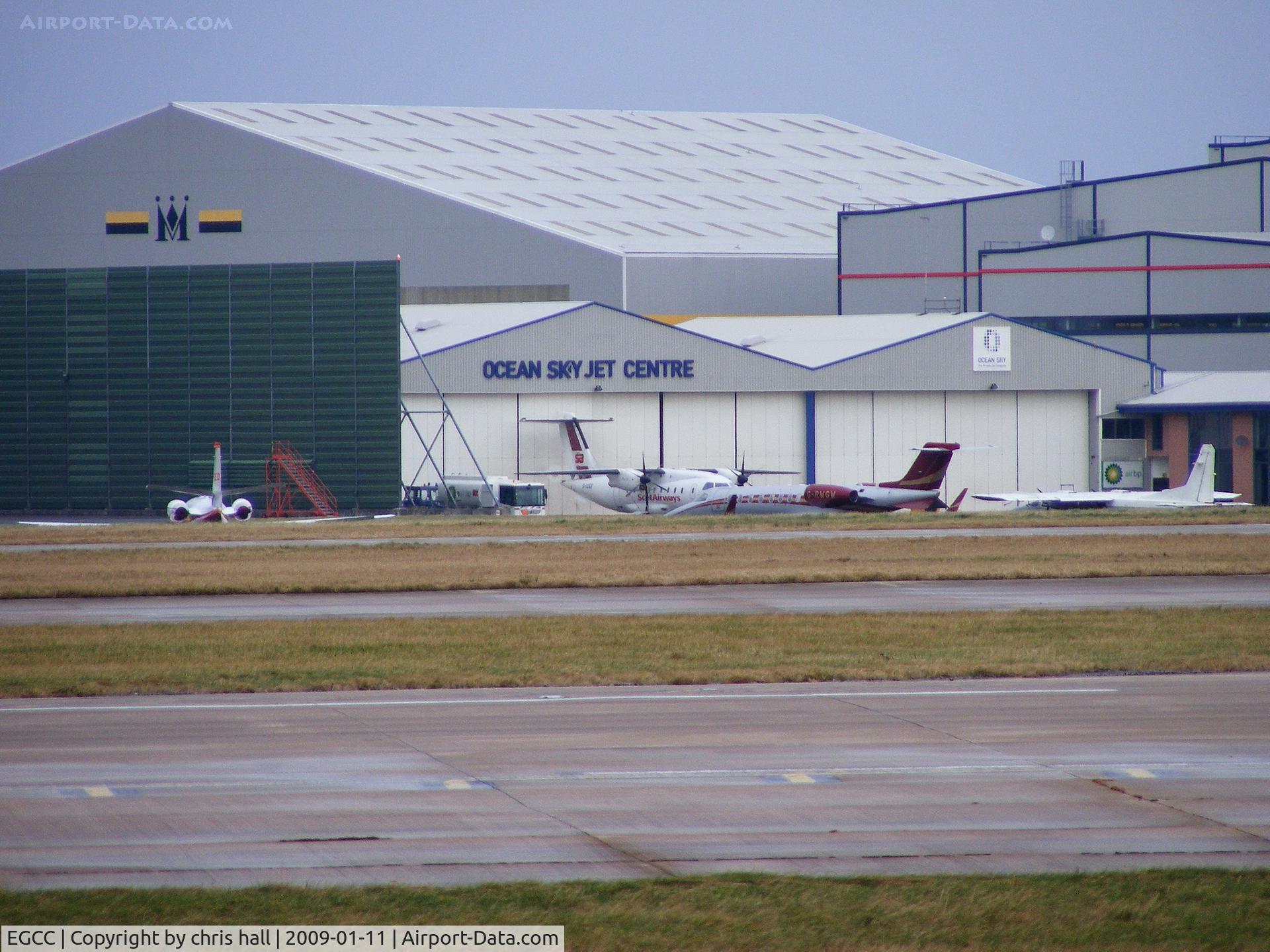 Manchester Airport, Manchester, England United Kingdom (EGCC) - Ocean Sky Jet Center