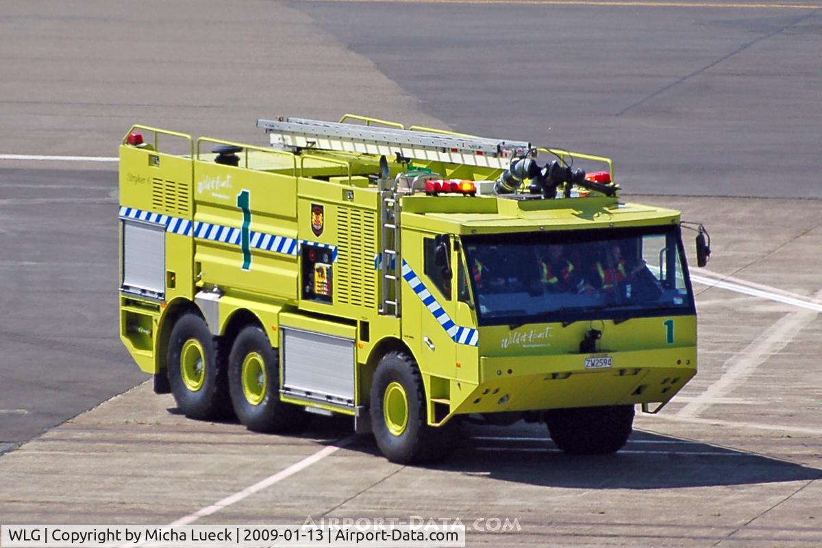 Wellington International Airport, Wellington New Zealand (WLG) - Fire truck 1