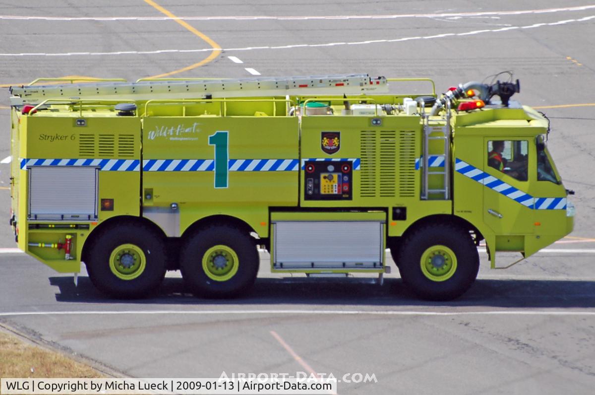 Wellington International Airport, Wellington New Zealand (WLG) - Fire truck 1