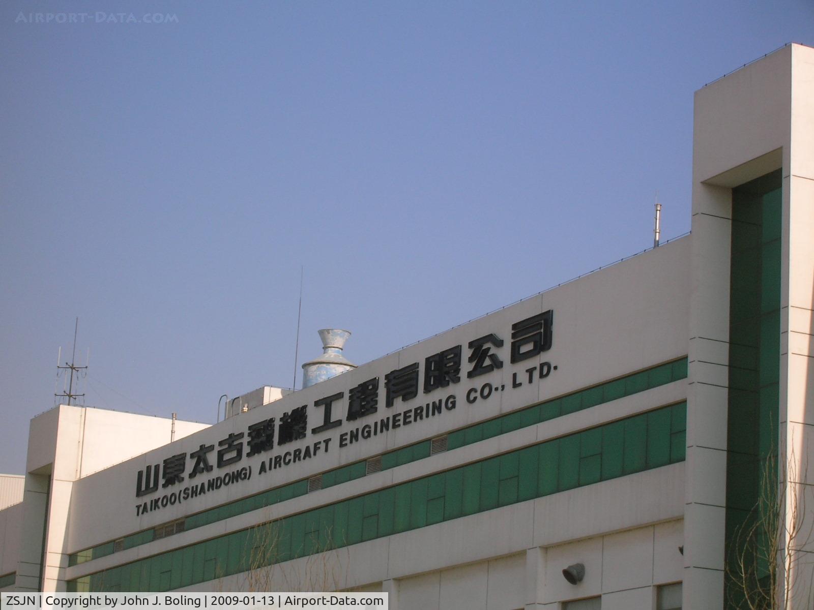 Jinan Yaoqiang Airport, Jinan, Shandong China (ZSJN) - MRO Facility at Jinan PRC Airport