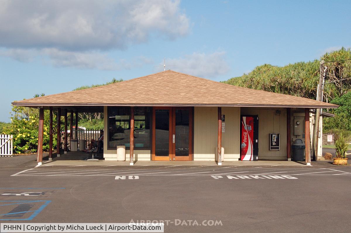 Hana Airport, Hana, Hawaii United States (PHHN) - The tiny 