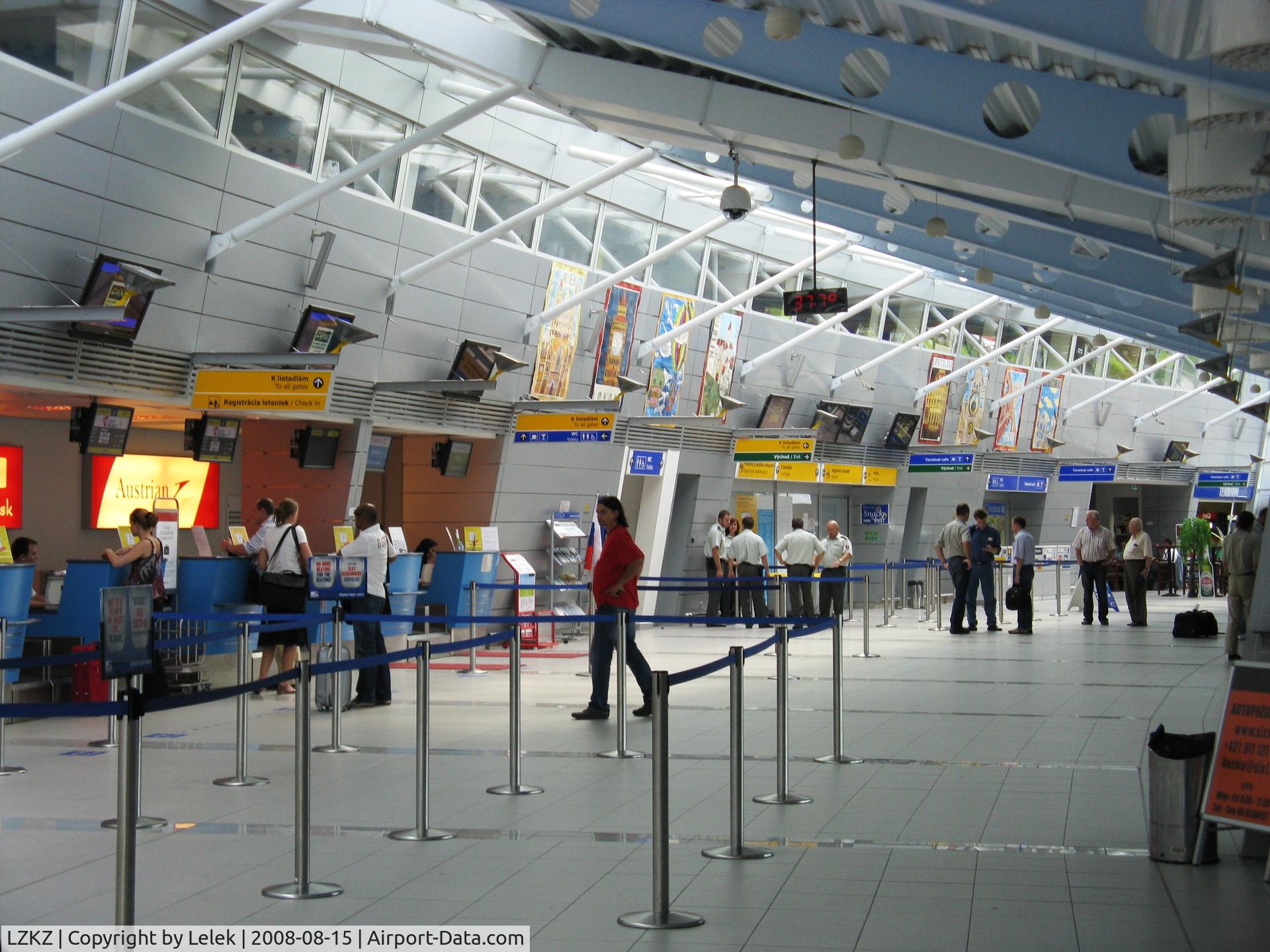 Košice International Airport, Košice Slovakia (Slovak Republic) (LZKZ) - Airport Kosice - Inside