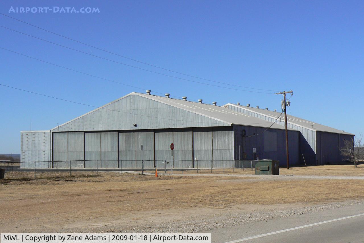 Mineral Wells Airport (MWL) - Hanger left over from the former Wolters AFB